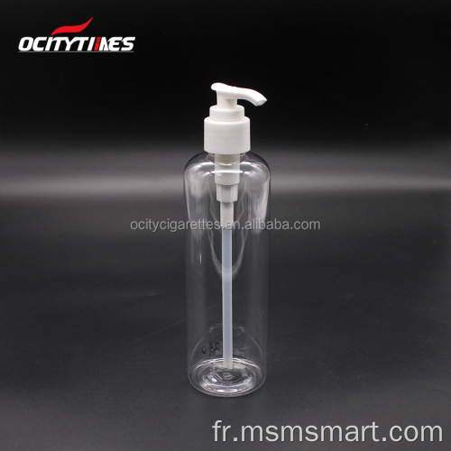 Pompe à bouteille en plastique transparent de 30 ml